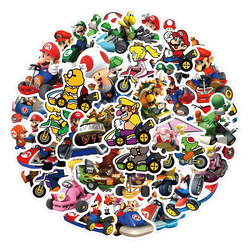 Классическая игра mario kart аниме