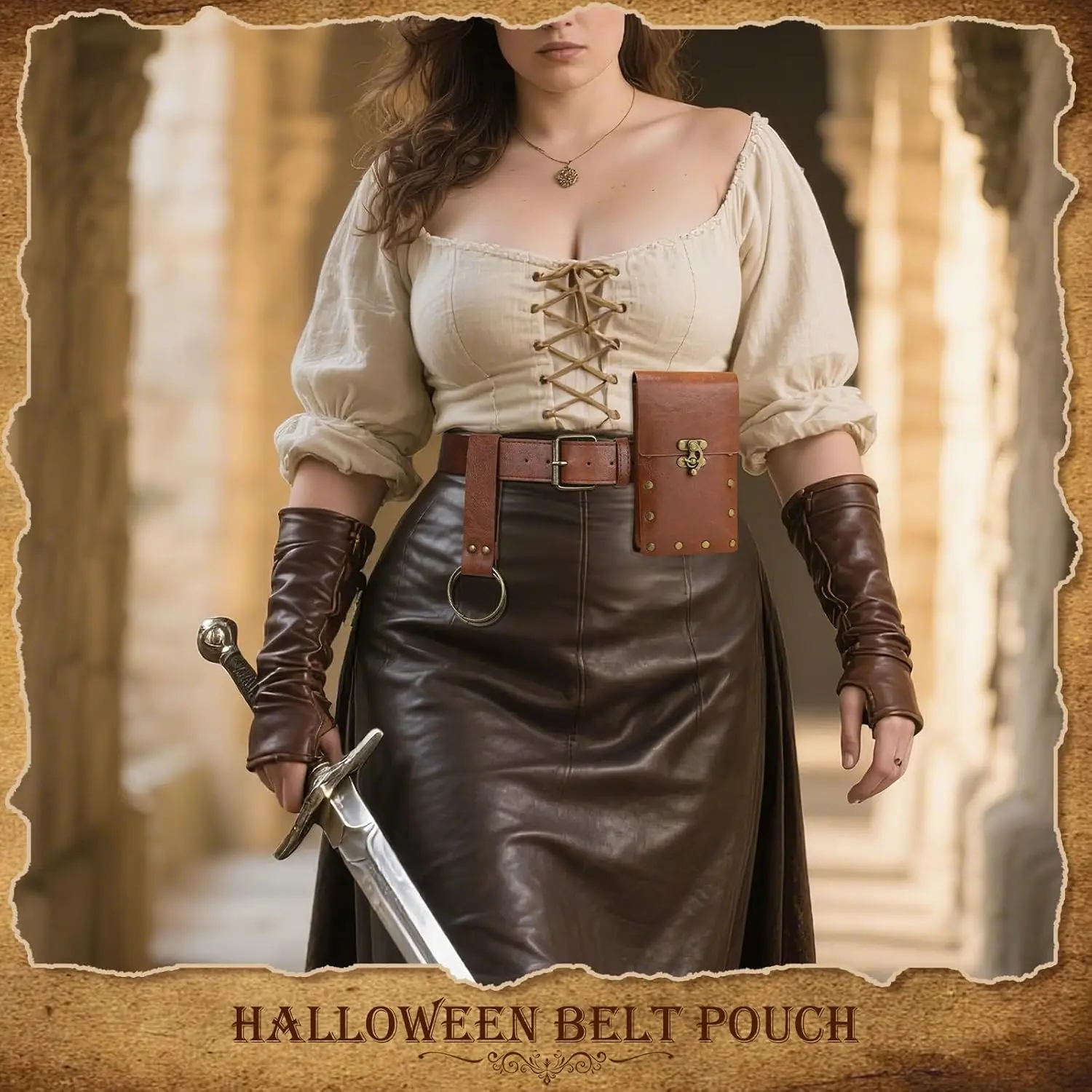 Vonmelli ренессанс поясная сумка - Фотография_2