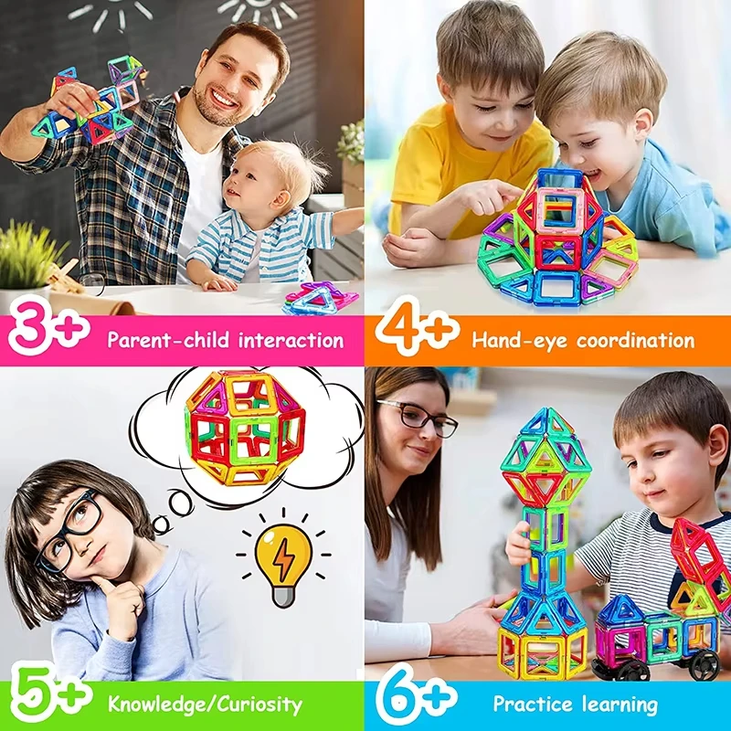 Детские магнитные строительные - Фотография_4