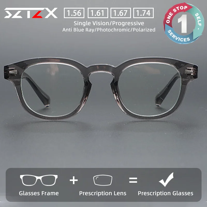 Sztzx ретро очки для близорукости