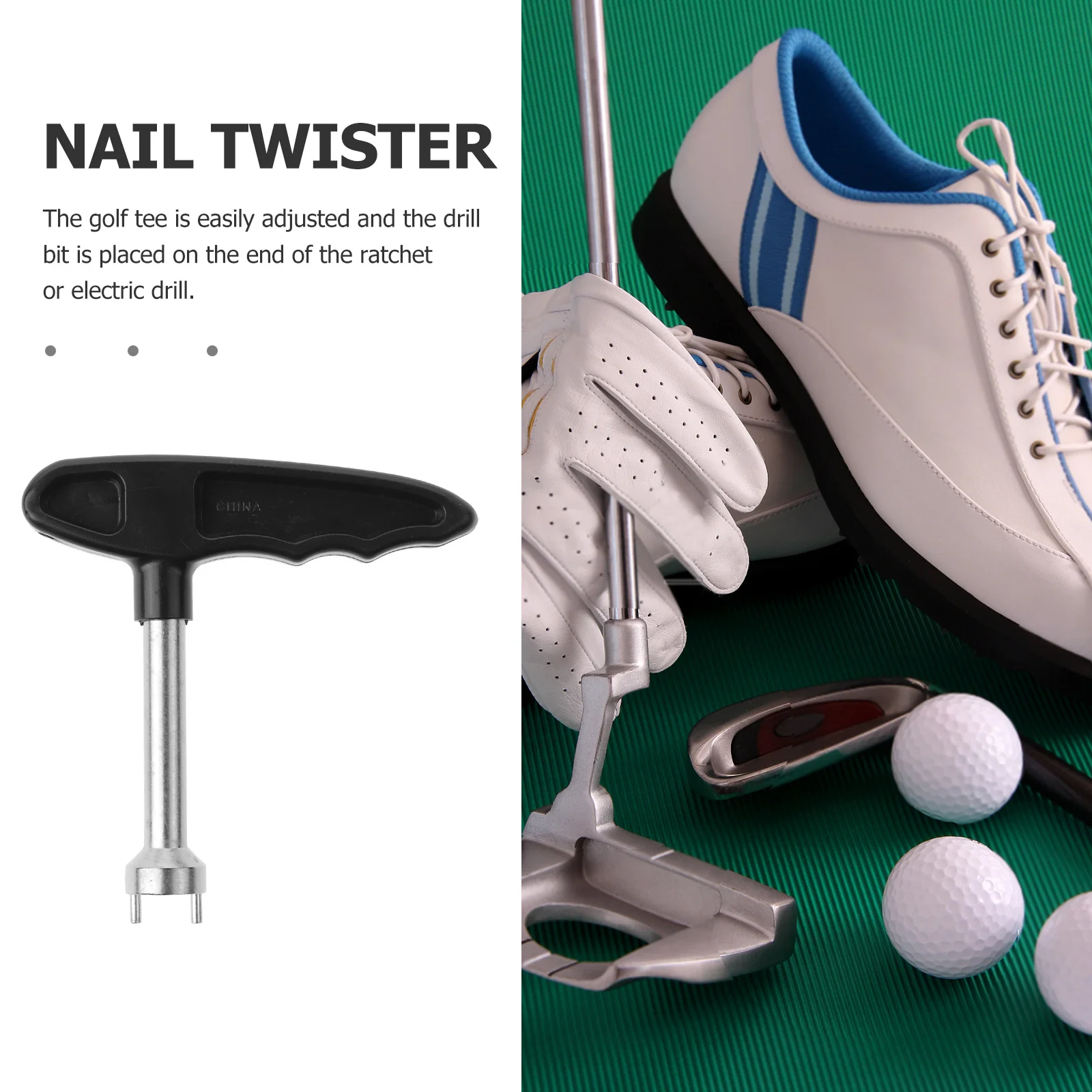 Ключ с шипами для обуви для гольфа - Фотография_4