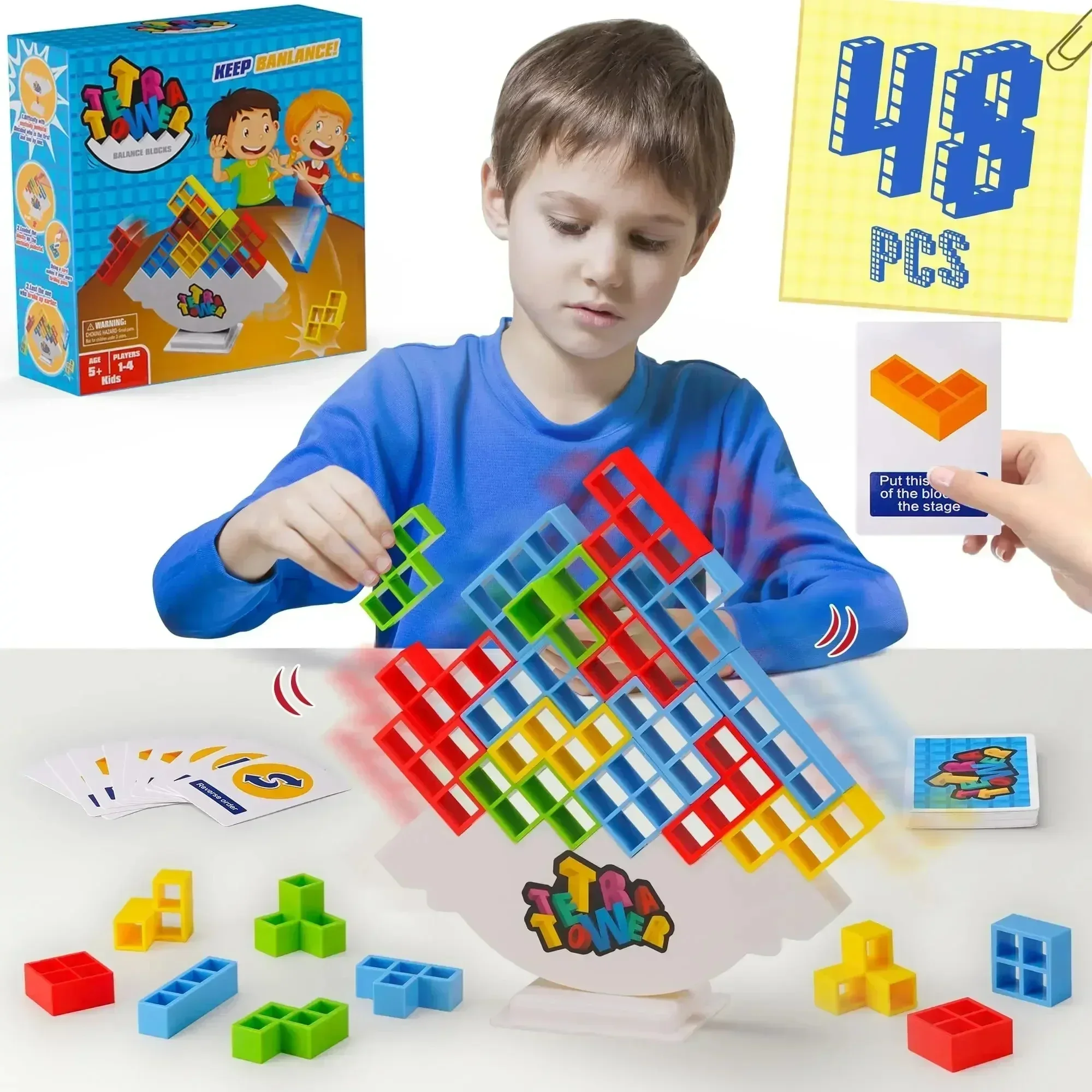 Пазлы tetra tower fun balance stacking - Фотография_3