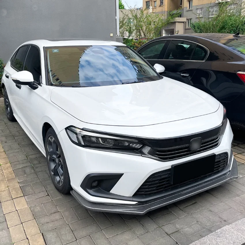 Передний бампер автомобиля для honda civic 11th 2021 + диффузор - Фотография_3