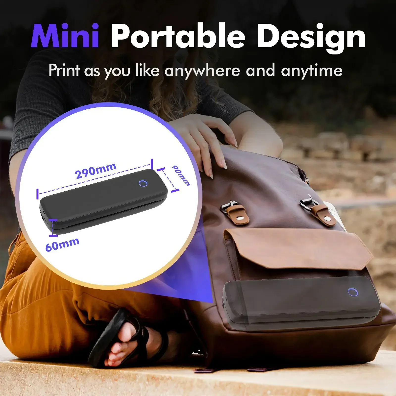Термальная машина для татуировки bluetooth a4 - Фотография_3