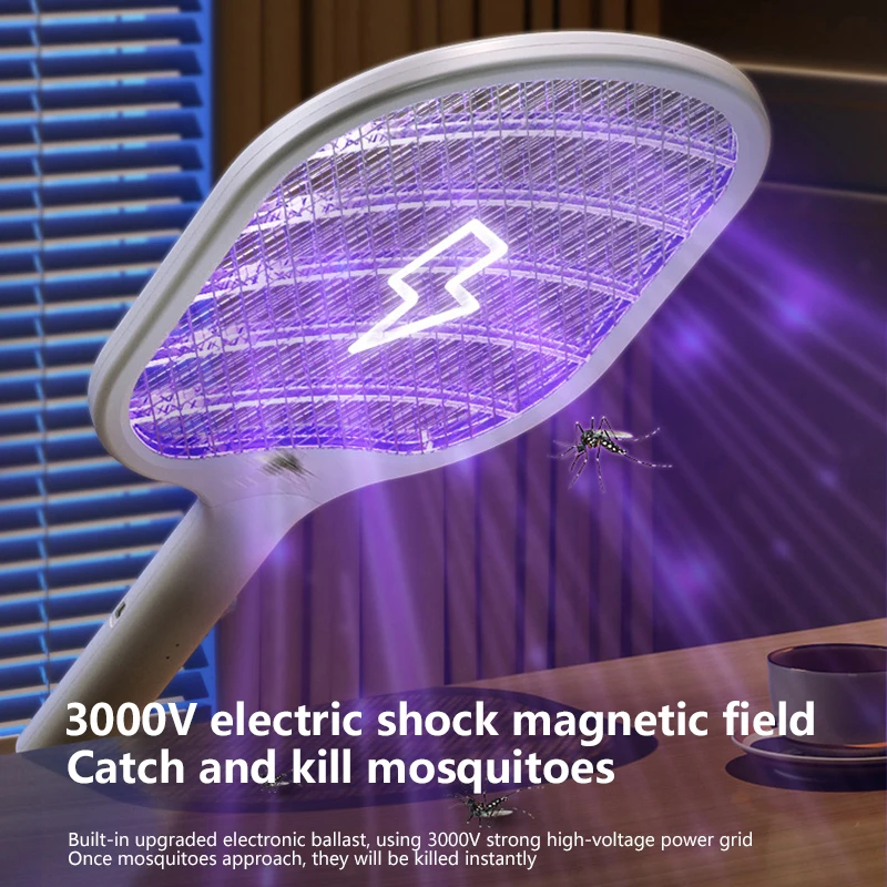 Электрическая мухобойка xiaomi 3000 в 2-в-1 - Фотография_3