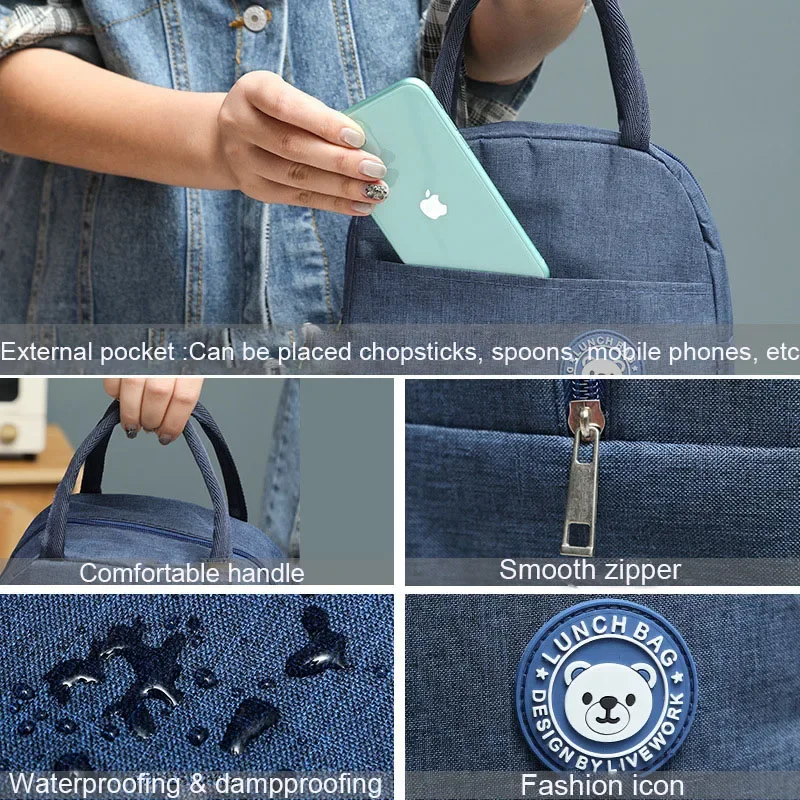 Сумки для обеда для работы изолированная - Фотография_3