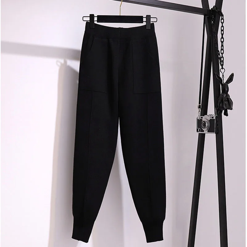 Брюки haren, женские осенние и зимние брюки-морковки - Фотография_5