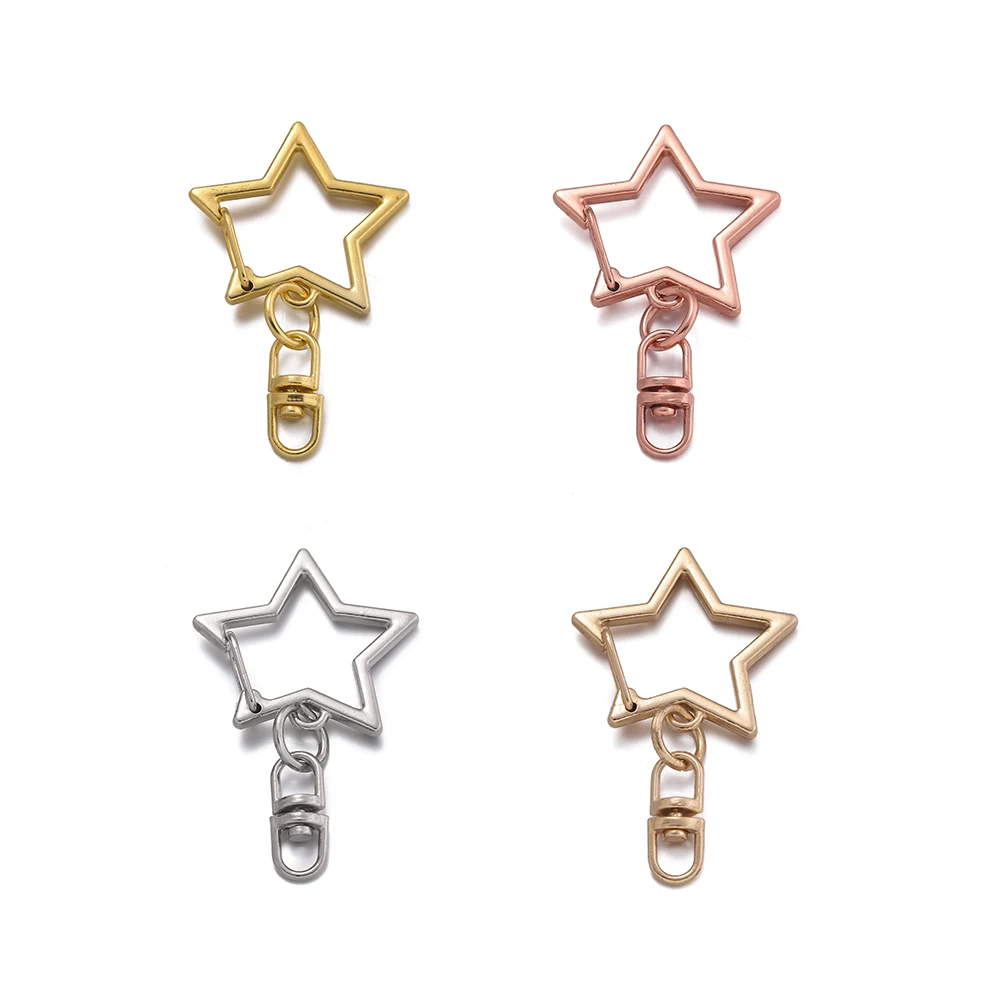 Полые брелки со звездой и пентаграммой - Фотография_3