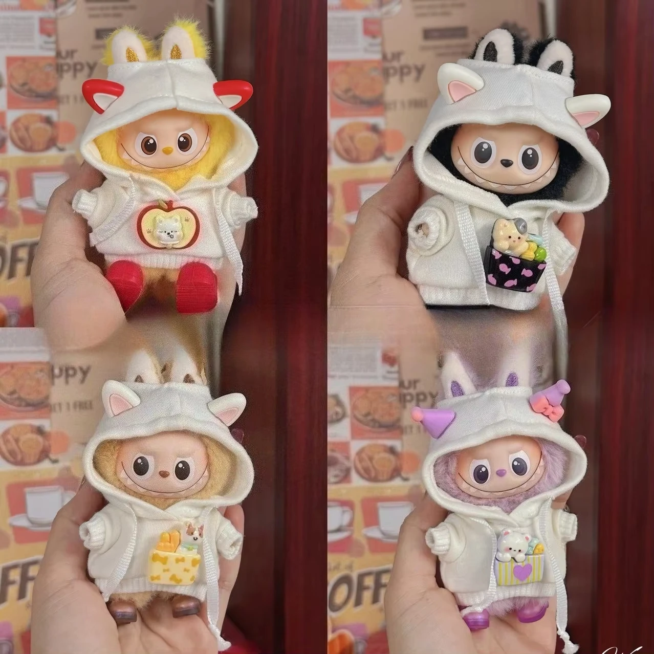 Одежда для 10 см labubu 4-го поколения - Фотография_2