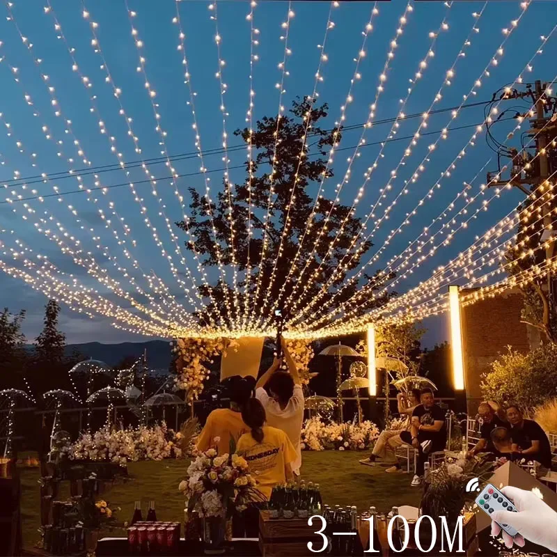 5m-100m гирлянда светодиодная гирлянда