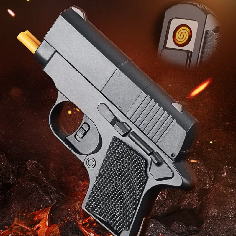 Портсигар в форме пистолета с зажигалкой - Фотография_2