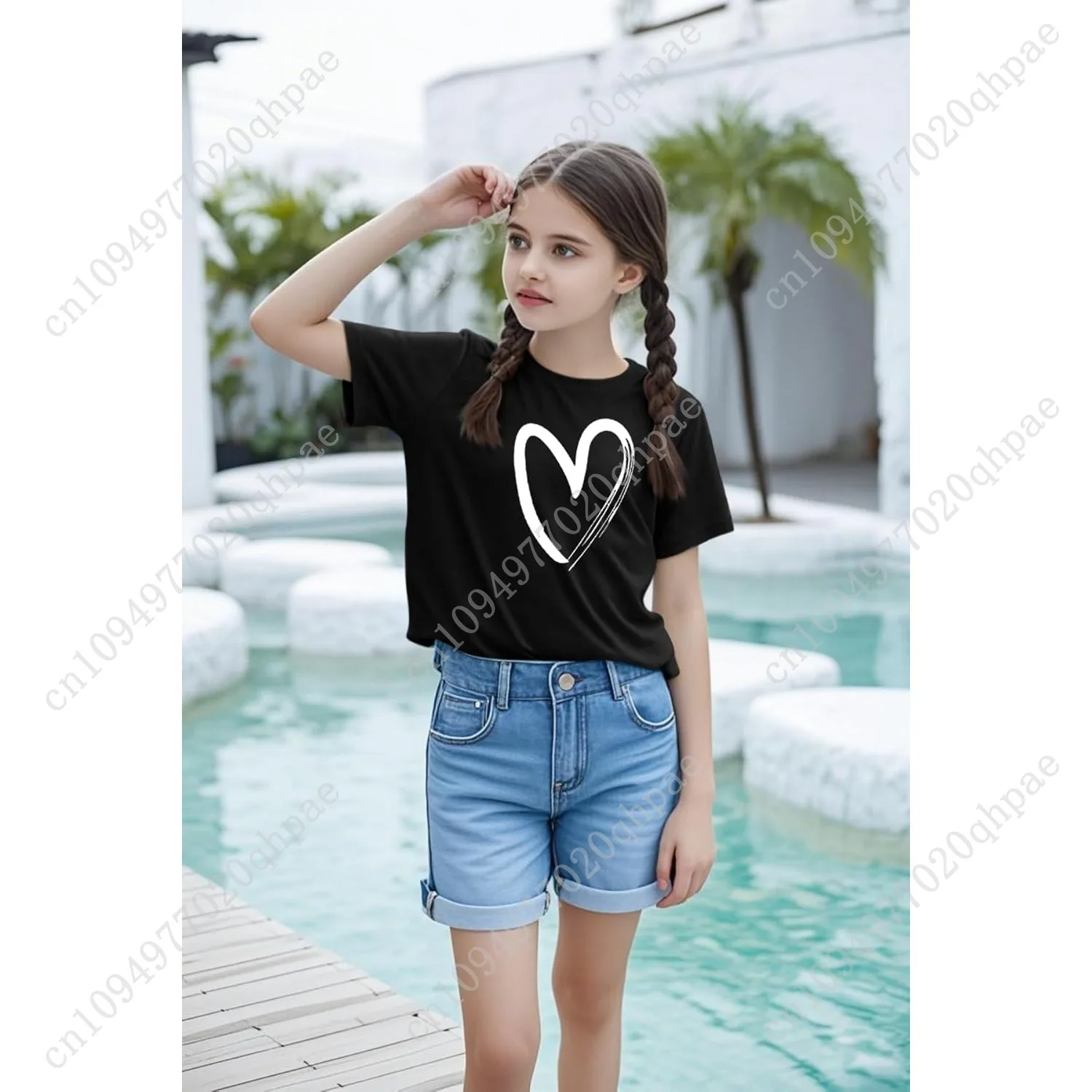 Футболки с короткими рукавами для девочек - Фотография_5