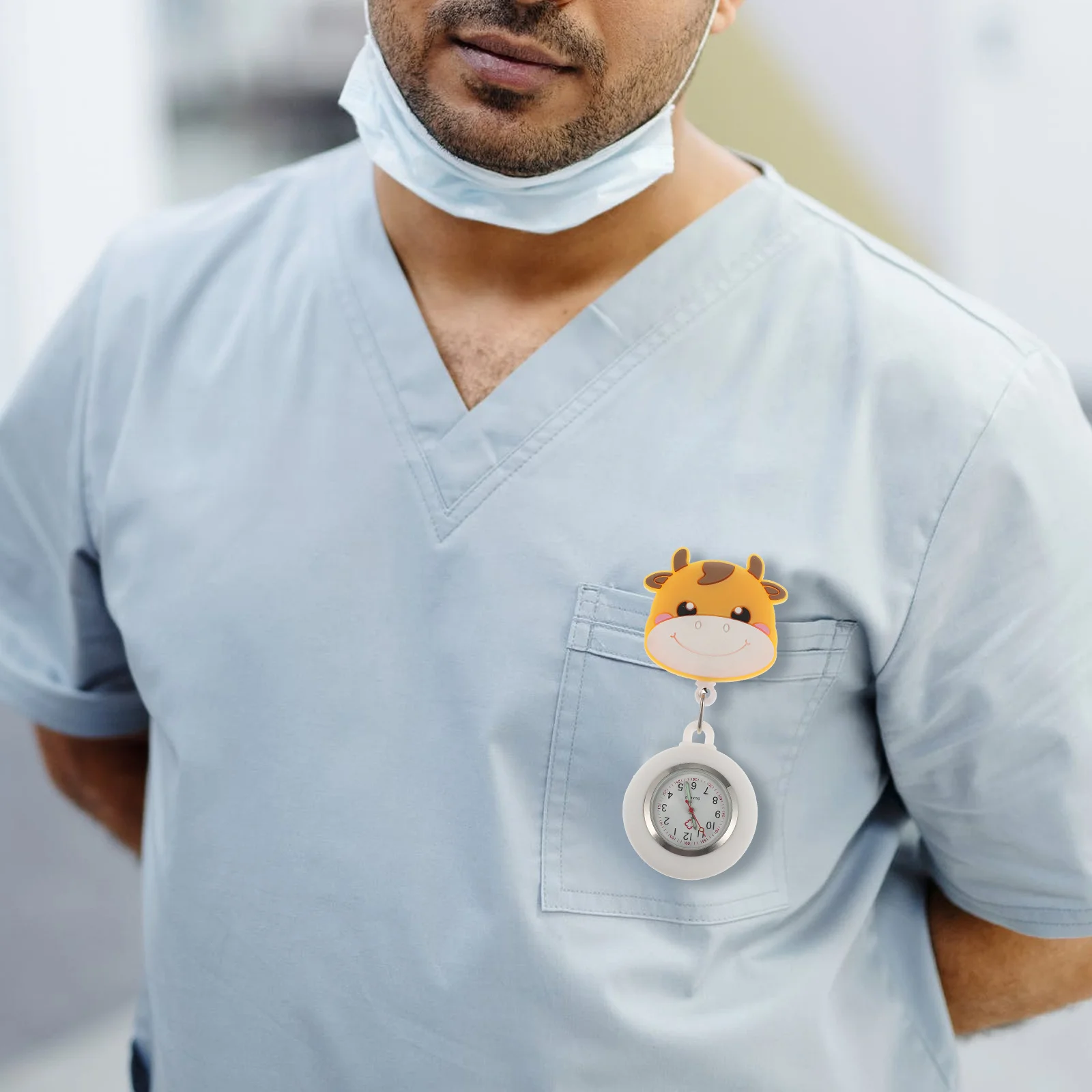 Подвесные карманные часы с пряжкой для медсестры - Фотография_6