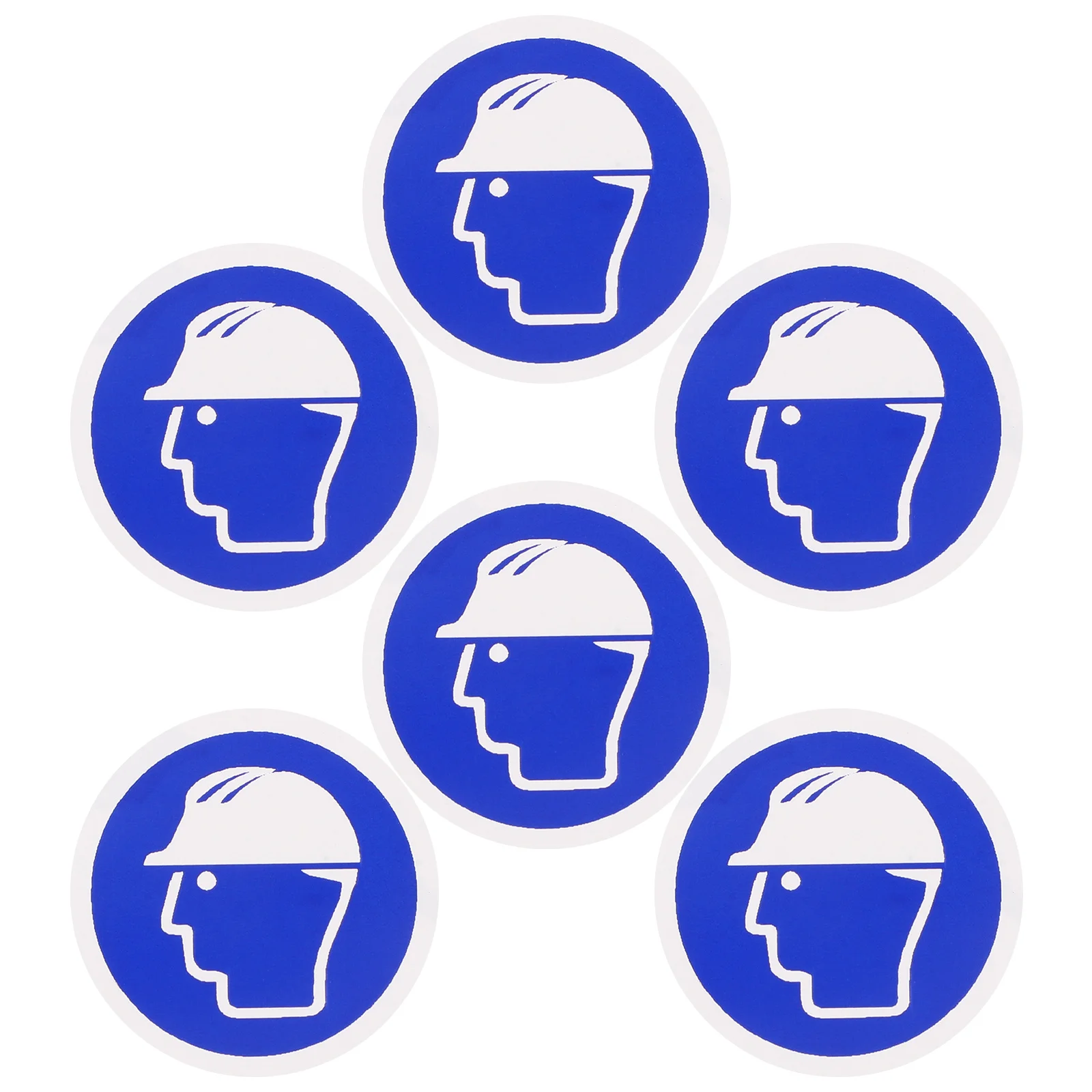 Клейкие наклейки со знаком безопасности