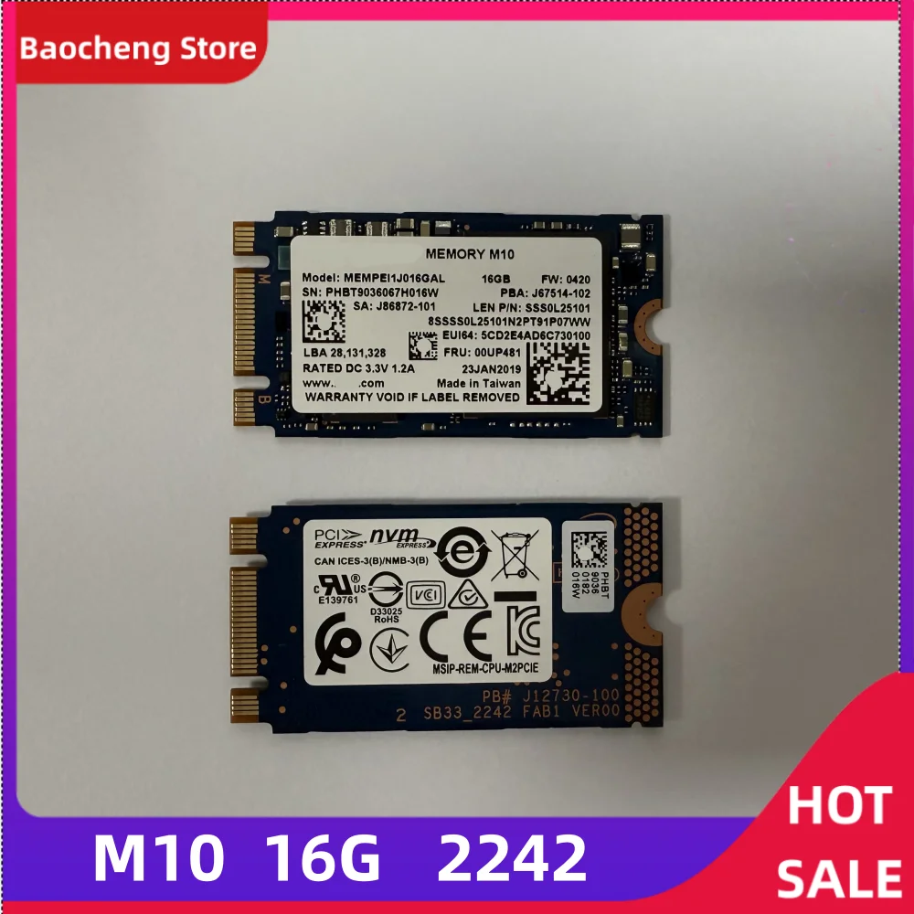 Новый внутренний твердотельный накопитель m10 2280 16g m.2 - Фотография_4
