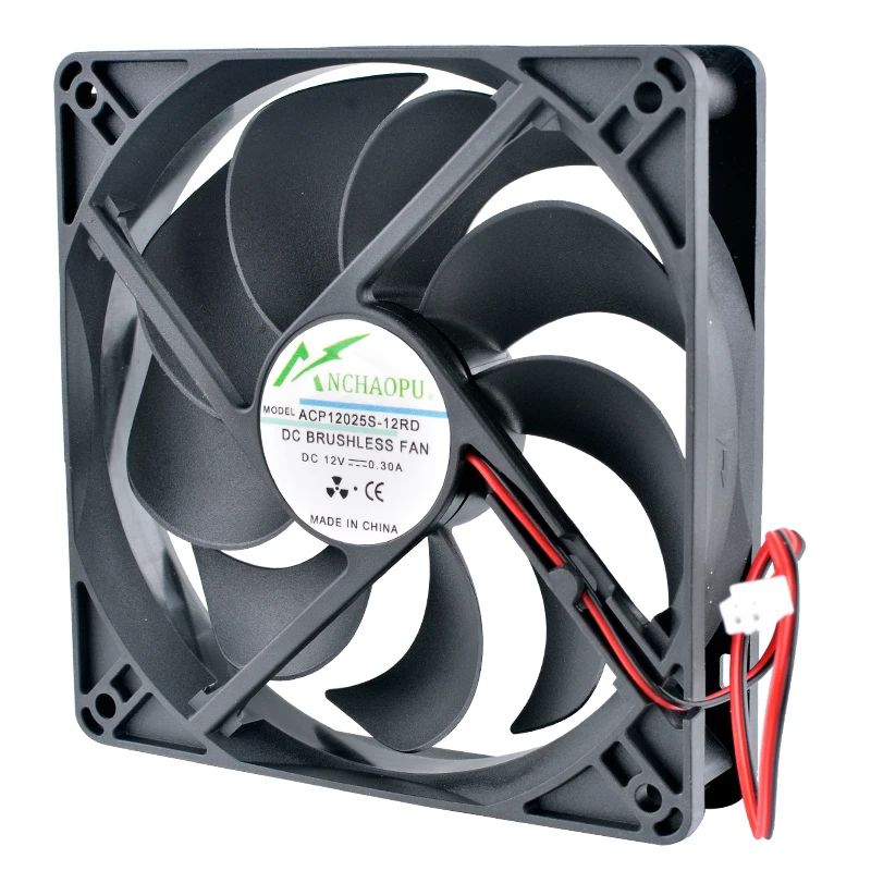 12 см 120 мм вентилятор 120x120x25 мм dc12v 0 - Фотография_2