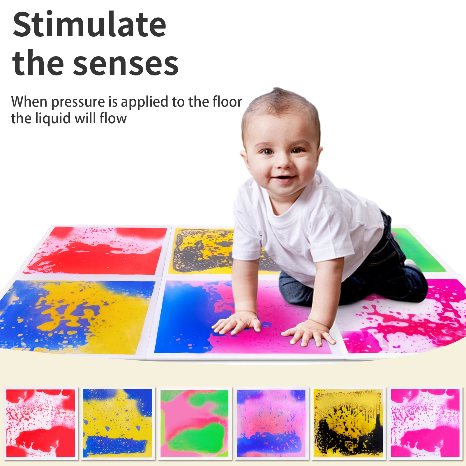 Коврик для сенсорной комнаты для детей - Фотография_4