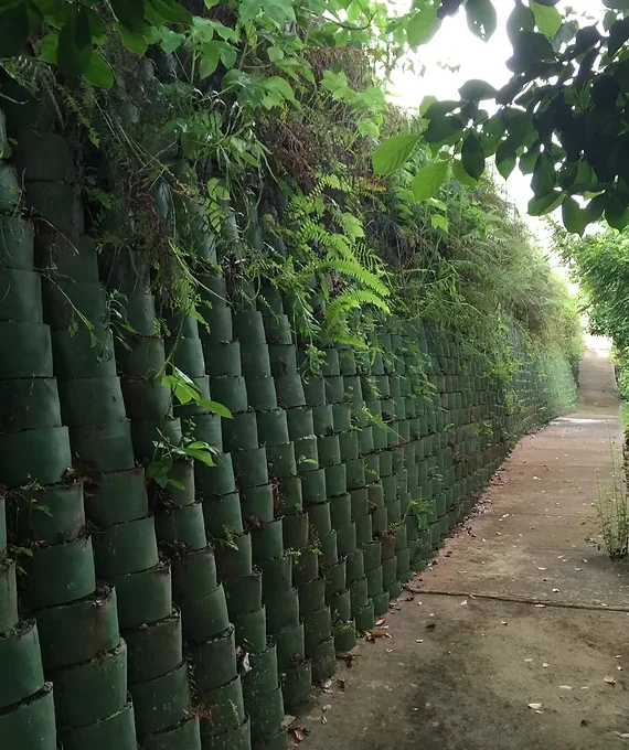 Текстурированный hdpe пластик геоцел - Фотография_6