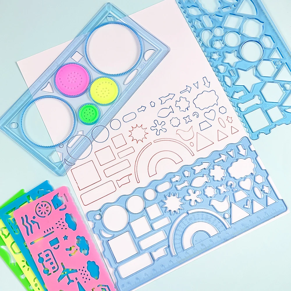 Набор линеек для рисования спирографа - Фотография_4