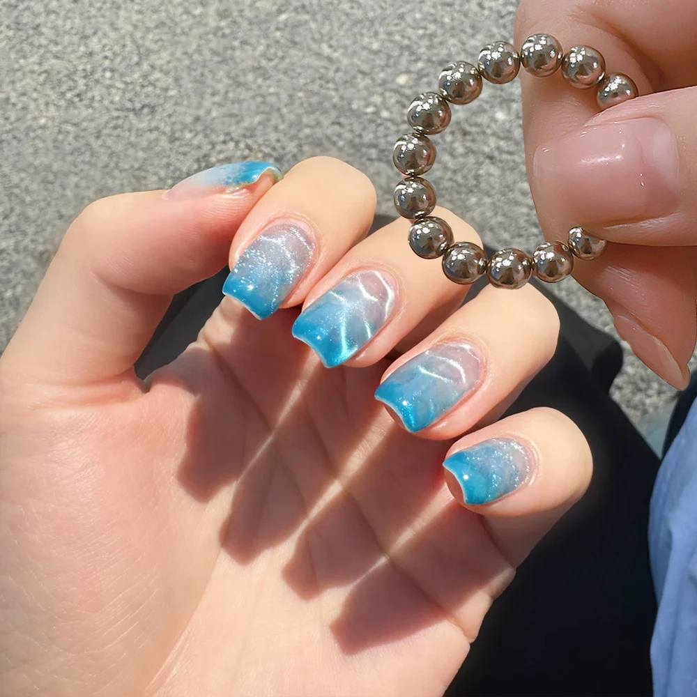 Новые круглые магнитные бусины для дизайна ногтей