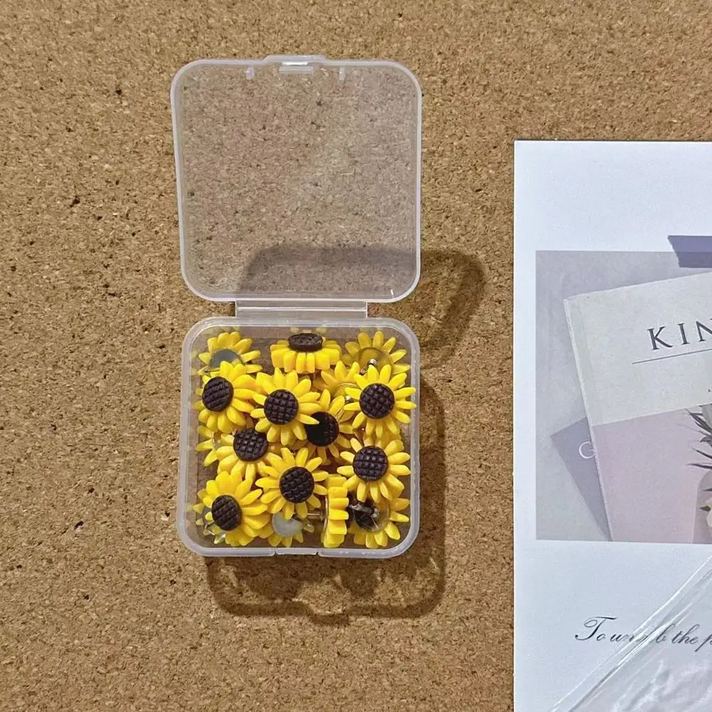Креативные кнопки с подсолнухом - Фотография_4