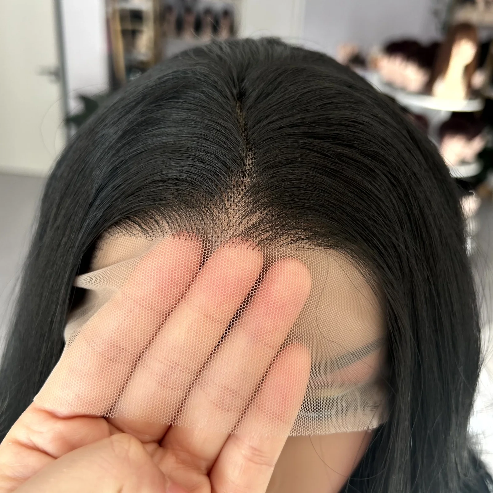 Темно-коричневые объемные волны - Фотография_5