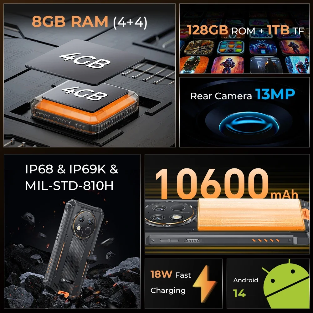 Oukitel wp28s смартфон с 5 - Фотография_2