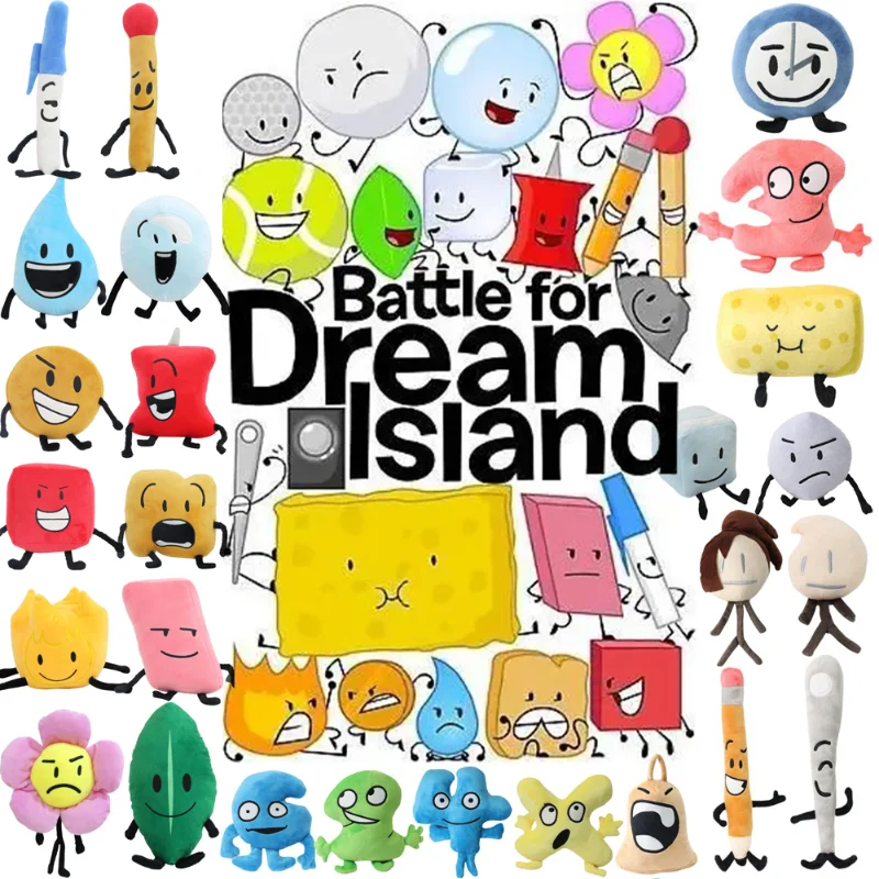 Плюшевые игрушки battle for dream island