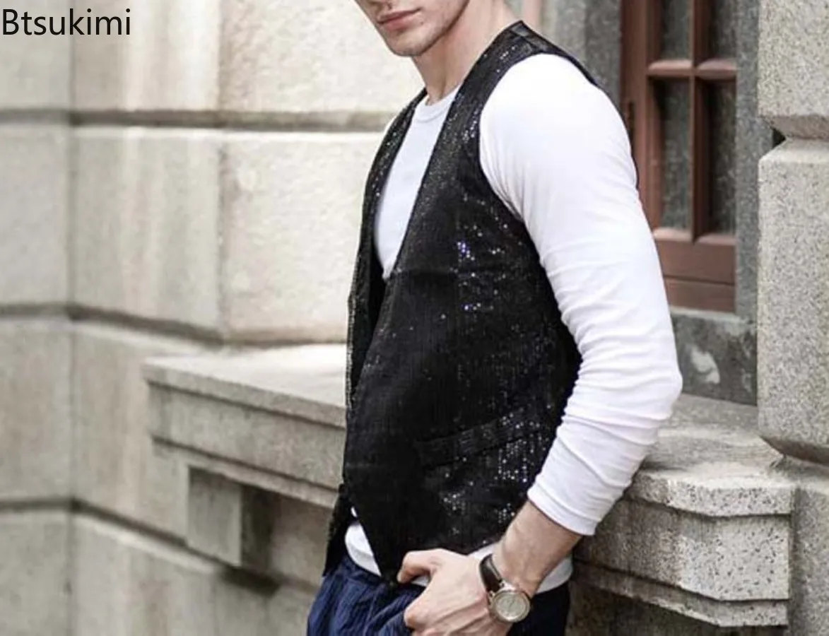Сверкающие жилеты с пайетками - Фотография_5