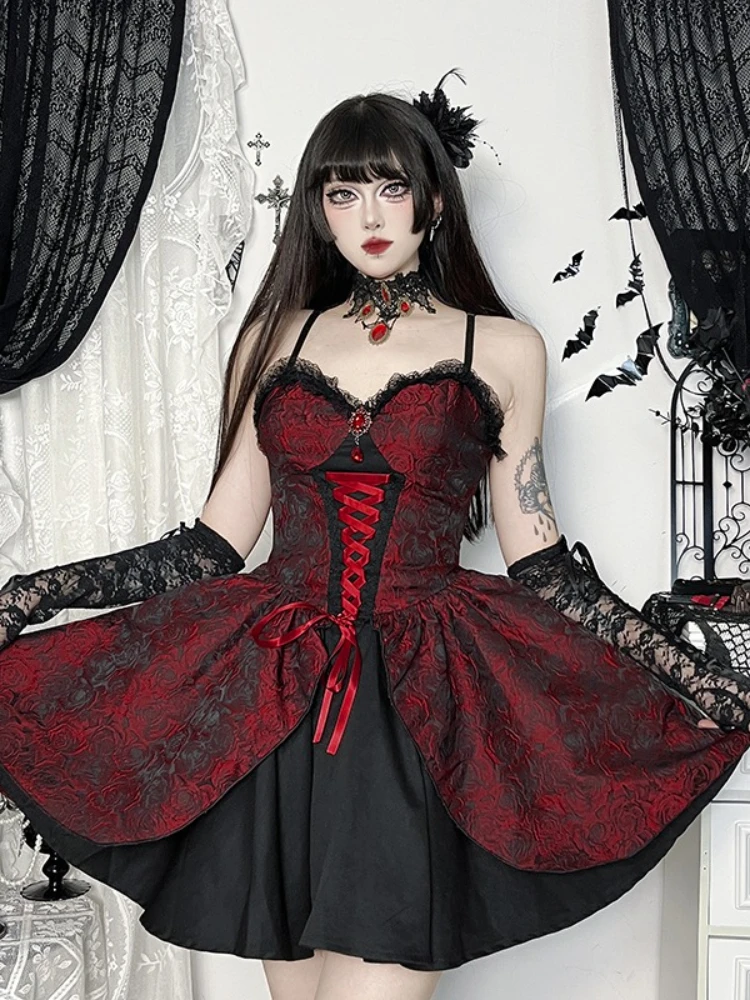 Altgoth темное готическое платье - Фотография_2
