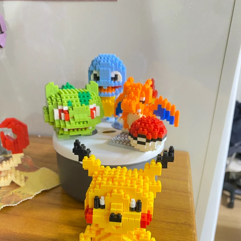 Маленькие блоки pokemon nanoblock charizard kyogre groudon rayquaza - Фотография_5