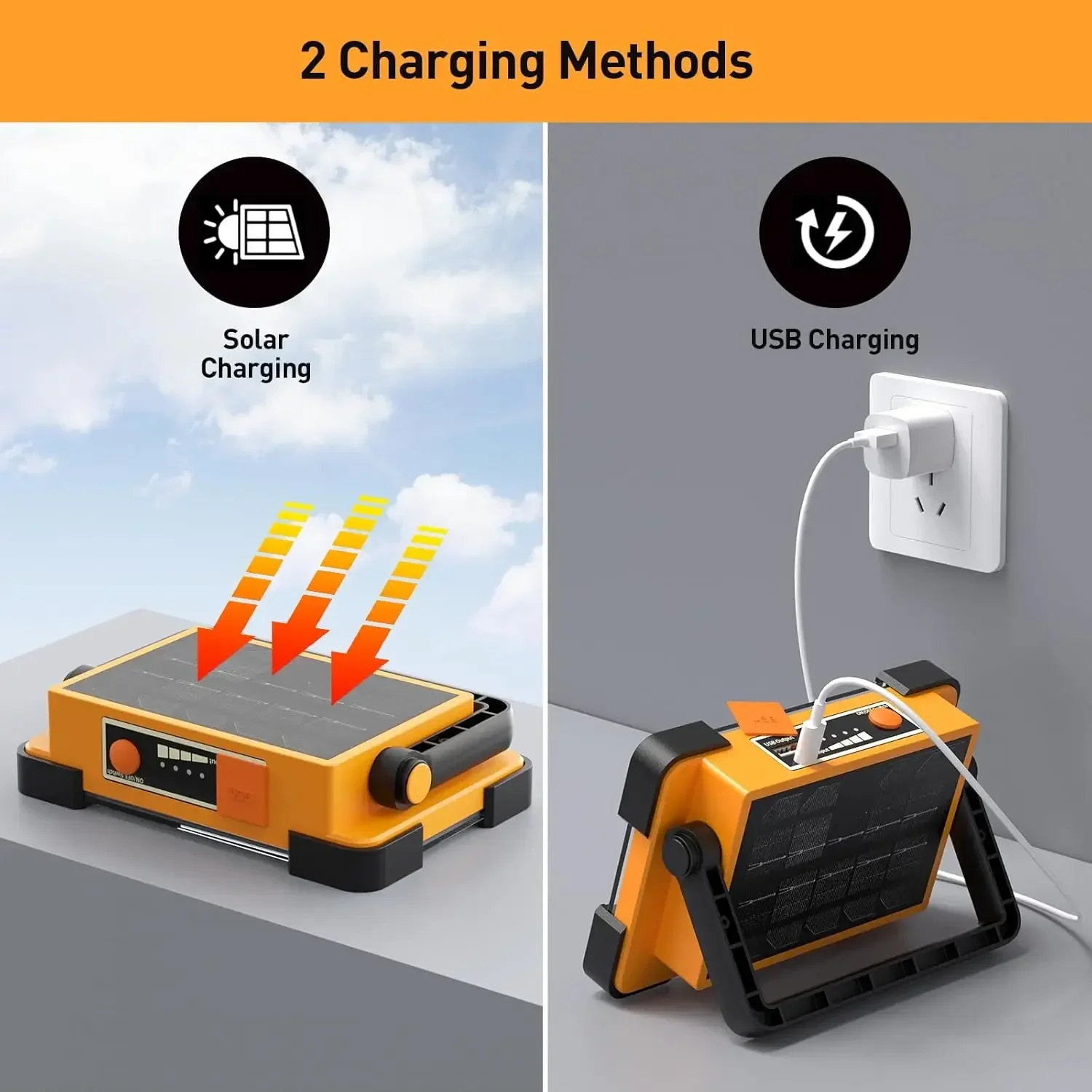 Новый перезаряжаемый солнечный прожектор - Фотография_3