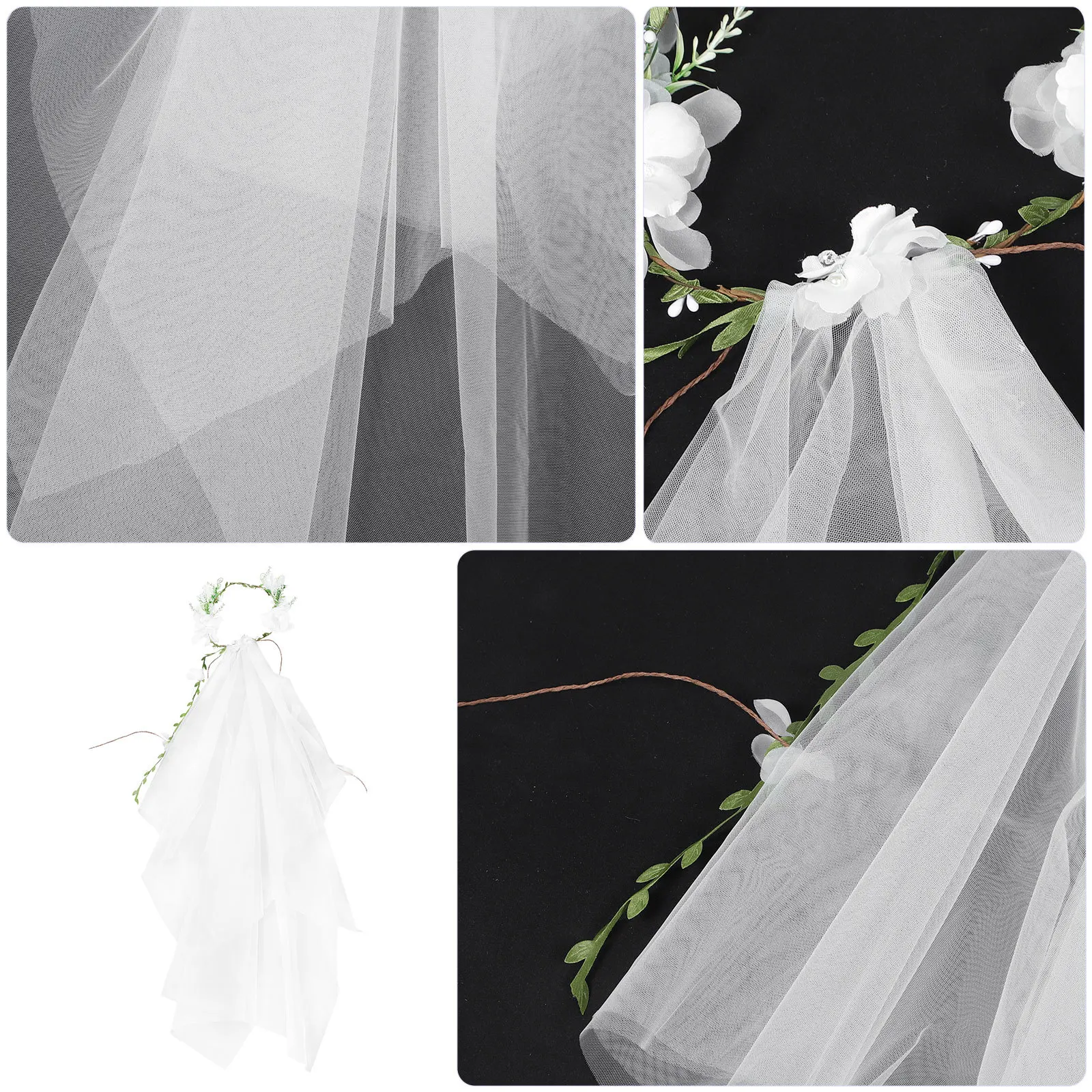 Элегантная пластиковая вуаль из ротанговой пряжи - Фотография_6