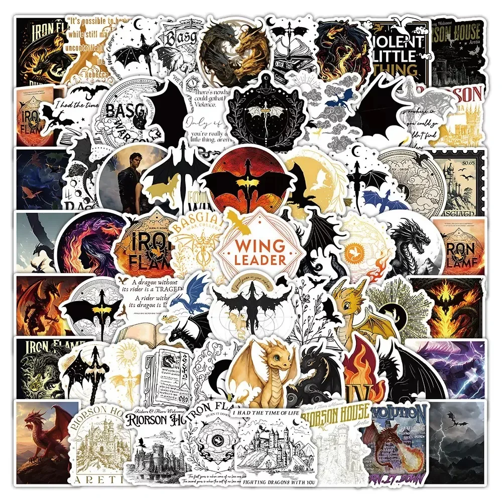 Наклейки с героями мультфильмов «четвертое крыло» - Фотография_4