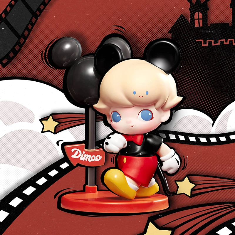 Фигурки pop mart dimoo world × disney series слепая коробка 1 шт - Фотография_2