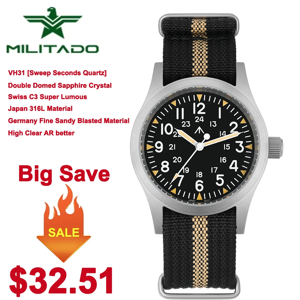 Militado ml05 38 мм военные полевые