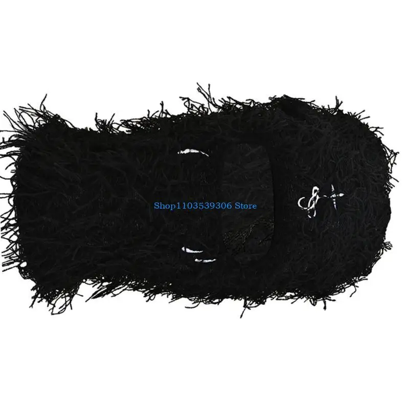 400a вязаная ветрозащитная балаклава для взрослых - Фотография_3