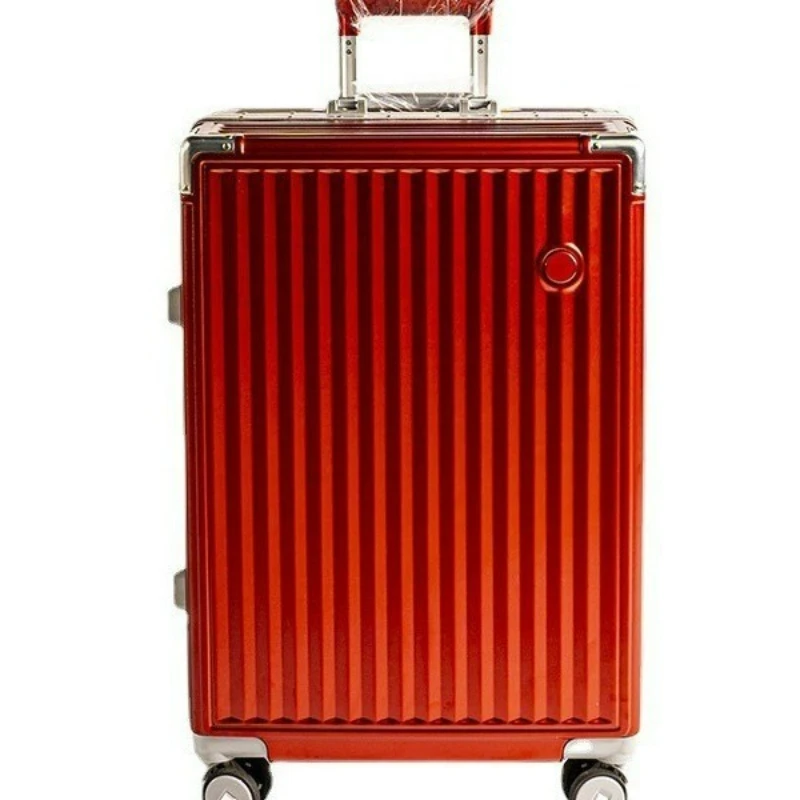 Большой вместительный чемодан на колесиках для пк tsa с кодовым замком - Фотография_5