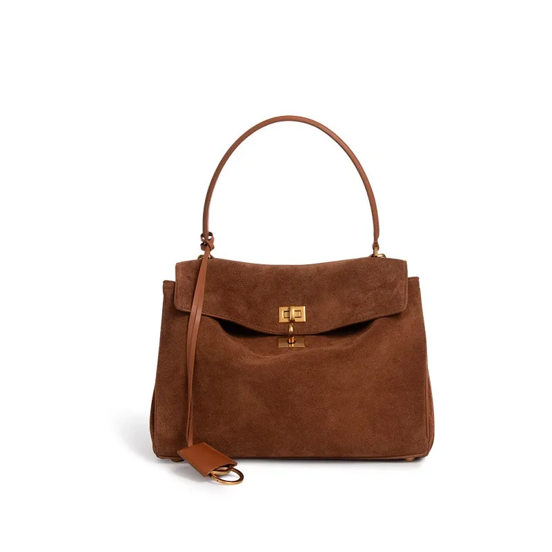 Новая матовая кожаная сумка-тоут rodeo - Фотография_2