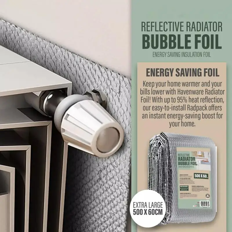 Теплоотражающая фольга радиатора 16 футов x 24 дюйма - Фотография_5
