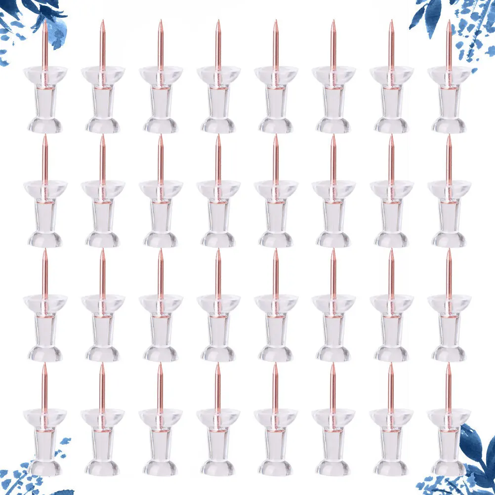 Золотые канцелярские кнопки