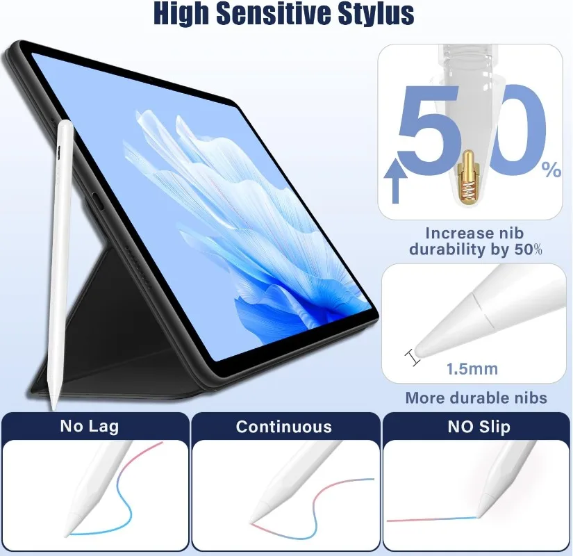 Стилус для lenovo xiaoxin pad 11 2024 m11 pad 11 pro 12 - Фотография_3