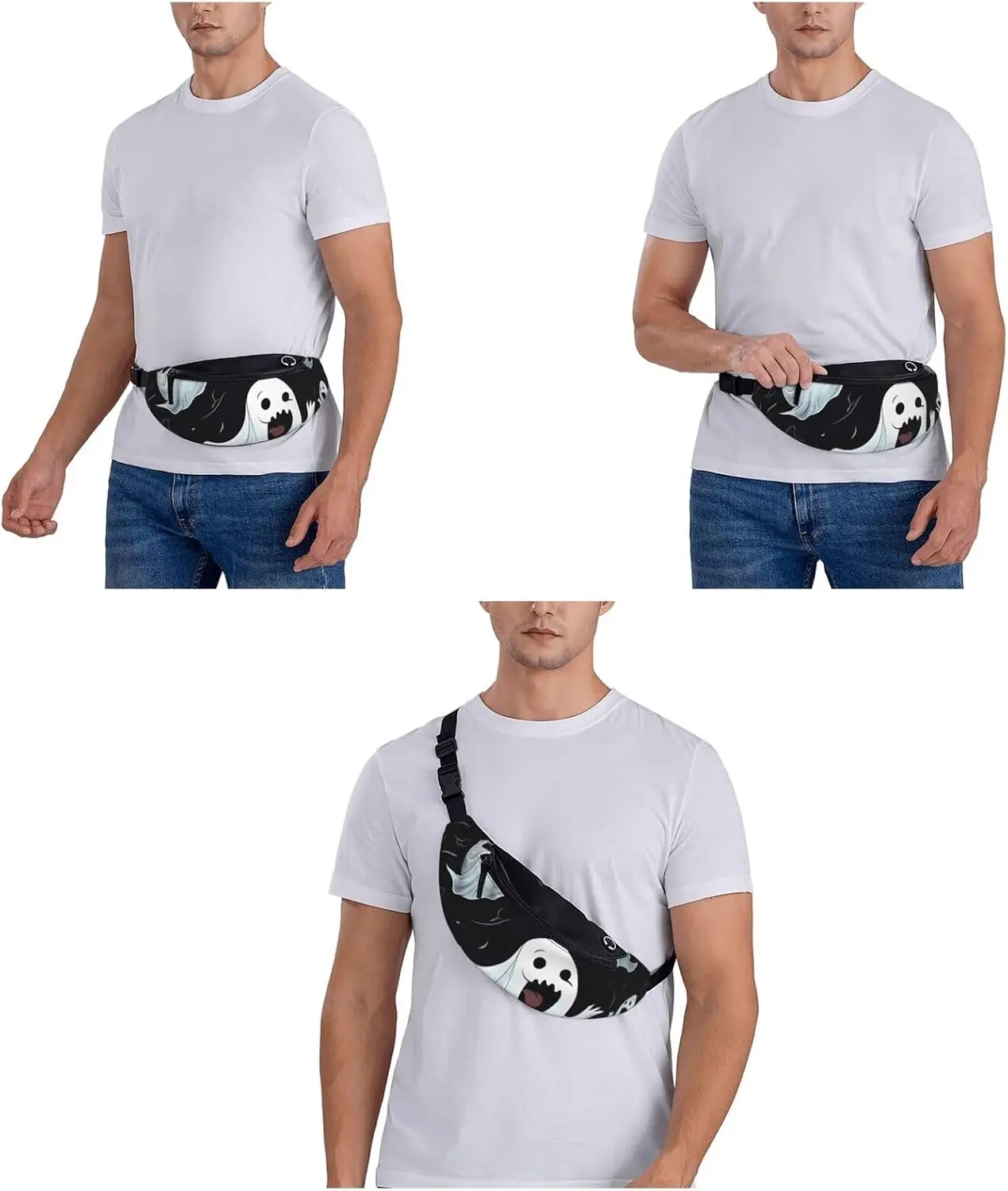 (забавный белый призрак) повседневная - Фотография_5