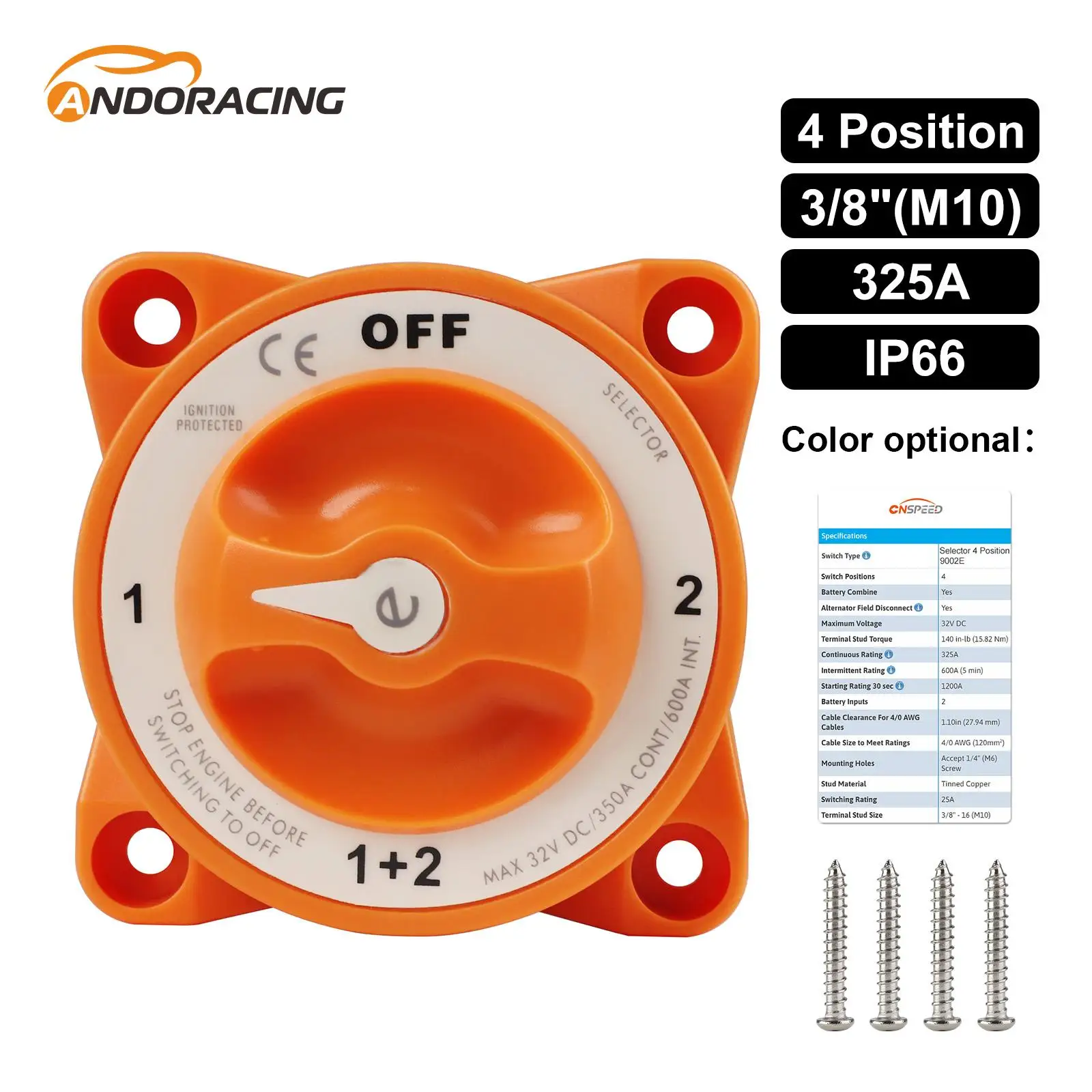325a 32v dc 4-позиционный изолятор отключения 9002e e-series