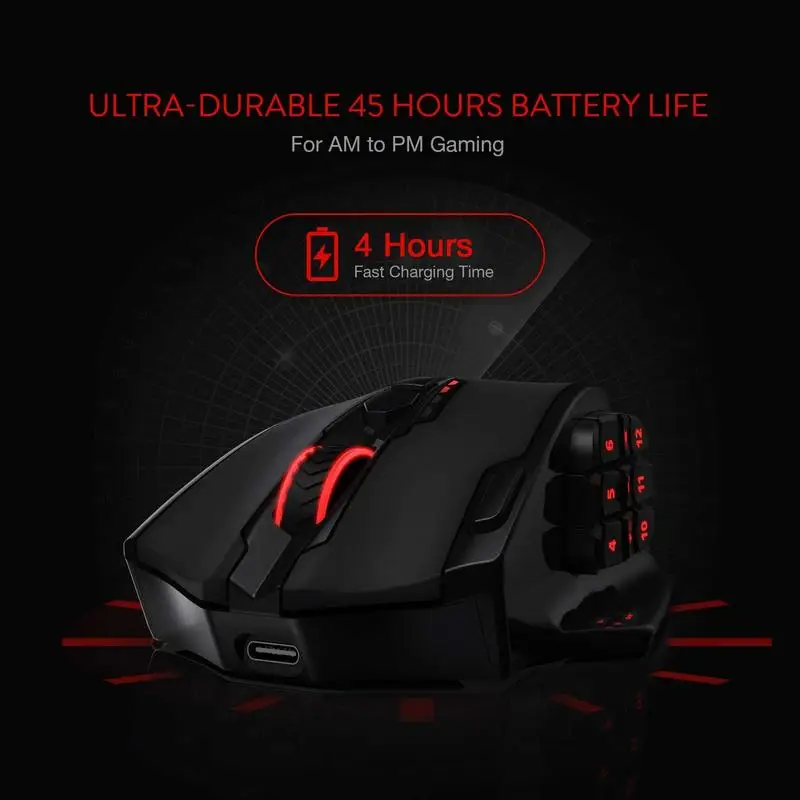 Redragon m913 gaming 16000 точек - Фотография_4