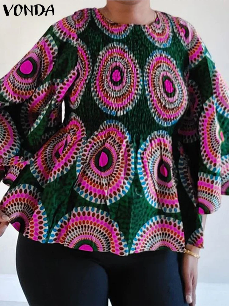 Vonda блузки с принтом 2024 - Фотография_2