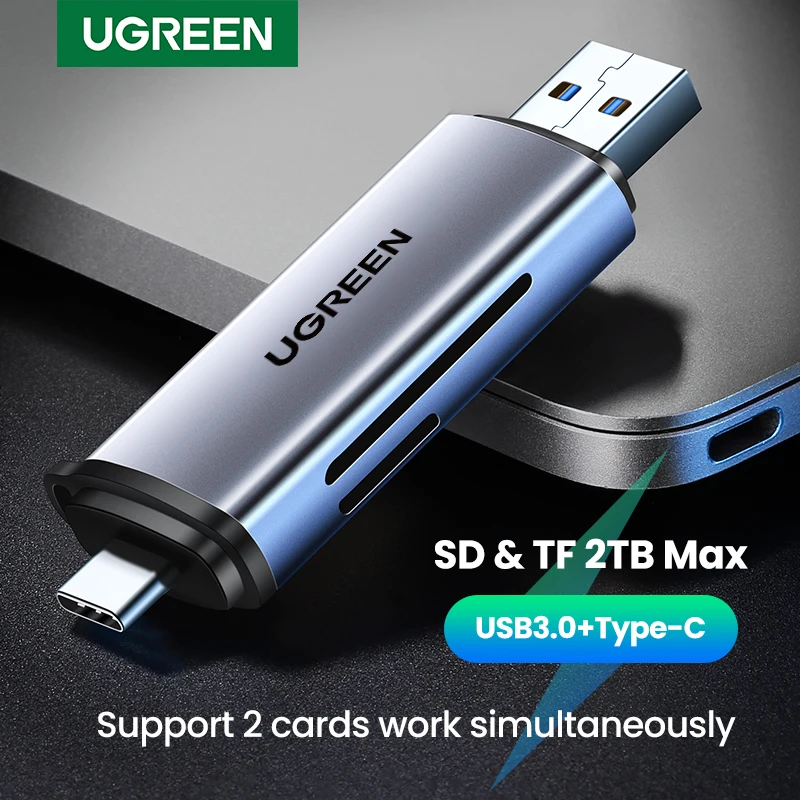 Кардридер ugreen с usb 3
