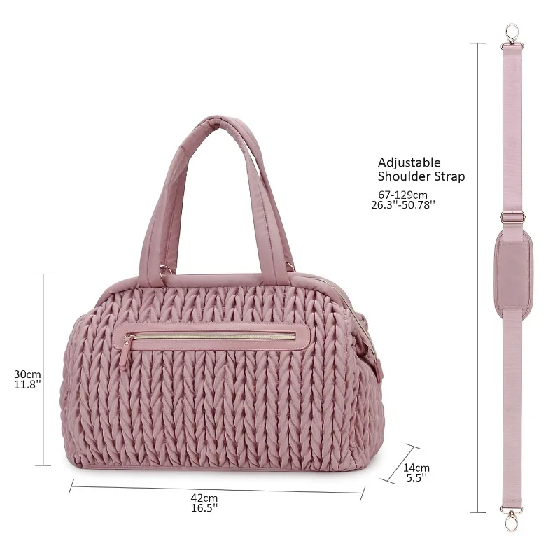 Стеганая плетеная сумка для мамы - Фотография_2