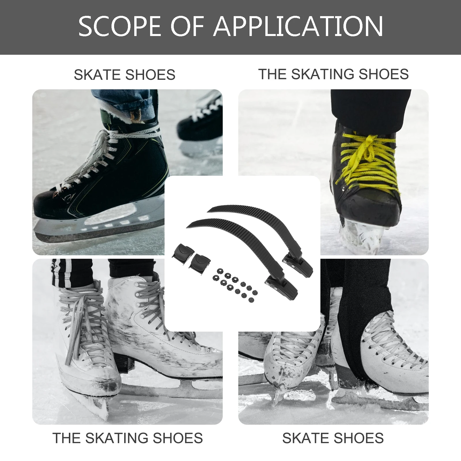 2 комплекта, обувь для роликовых коньков с ремешком - Фотография_2