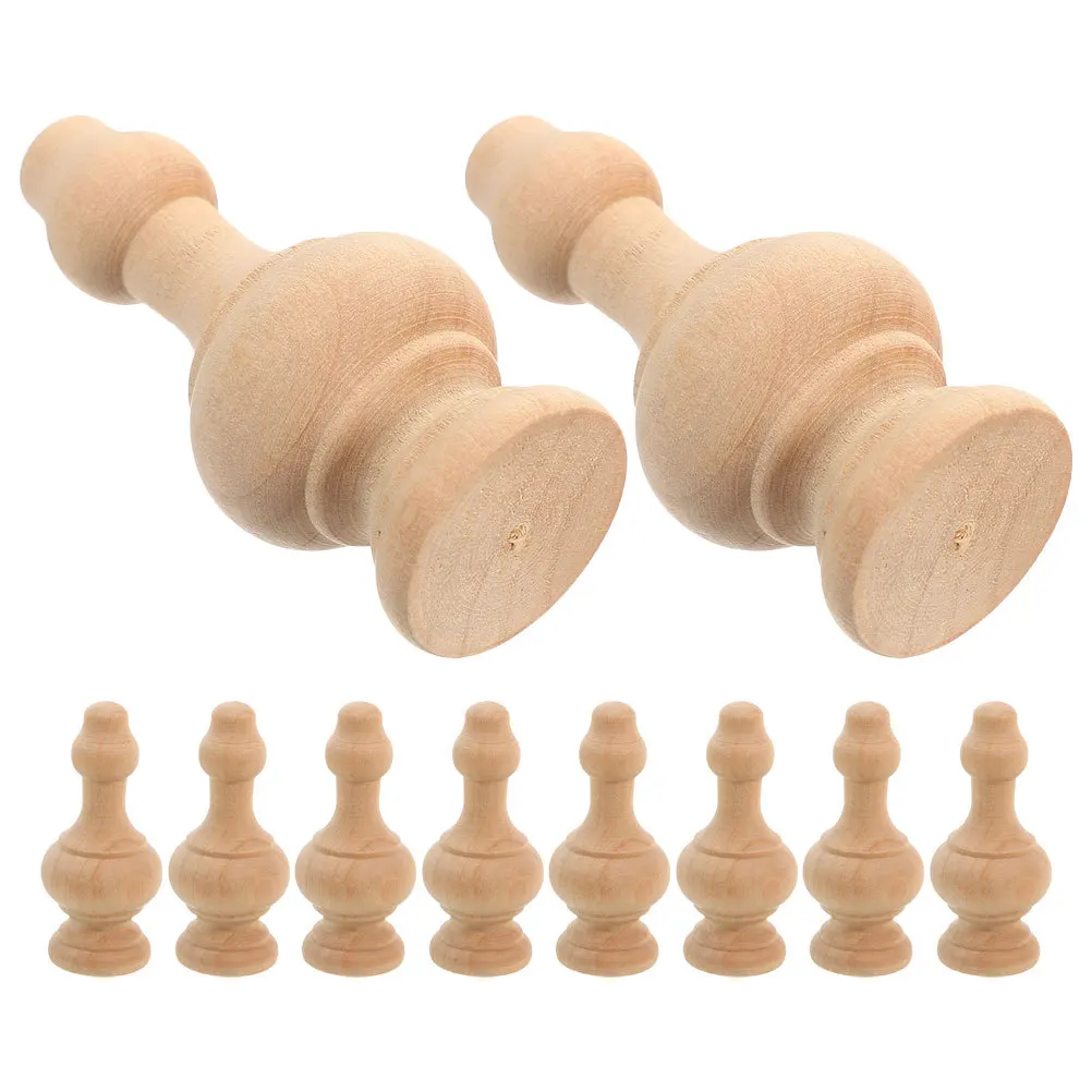 Шпиндели из цельного дерева